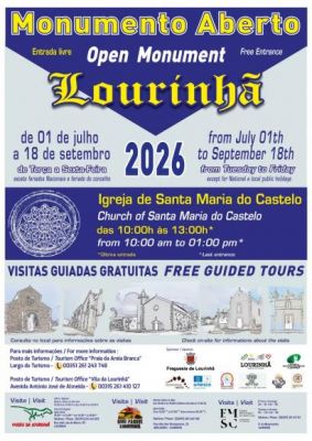 Monumentos Abertos ao P&uacute;blico durante a &eacute;poca de Ver&atilde;o de 2026