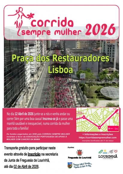 Corrida Sempre Mulher &ndash; 12 abril 2025